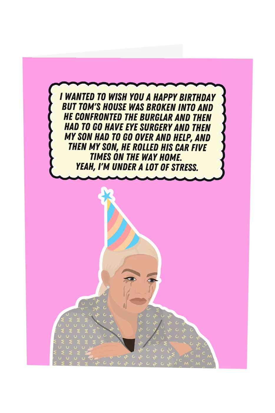 RHOBH Erika Jayne: Happy Birthday Greeting Card
