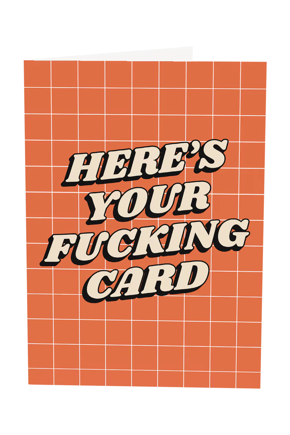 Here's Your Card Greeting Card