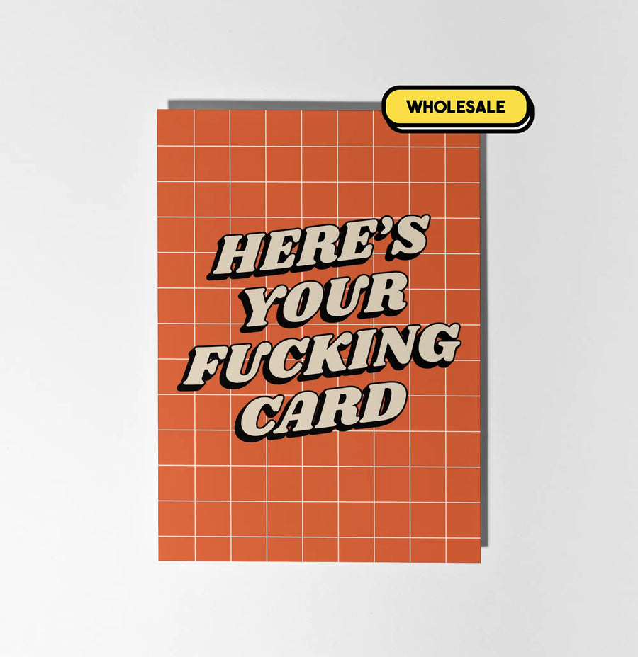 Here's Your Card Greeting Card Wholesale