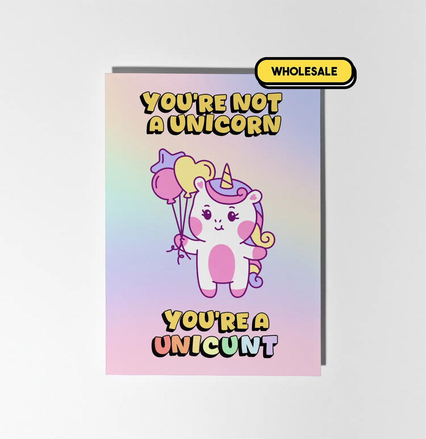 You're A Unicunt Greeting Card Wholesale