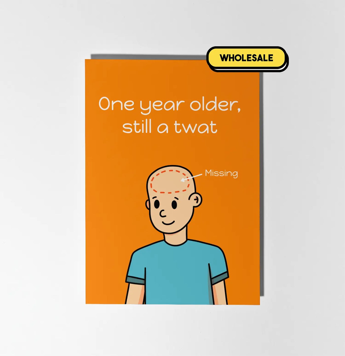 One Year Older, Still A Twat Greeting Card Wholesale