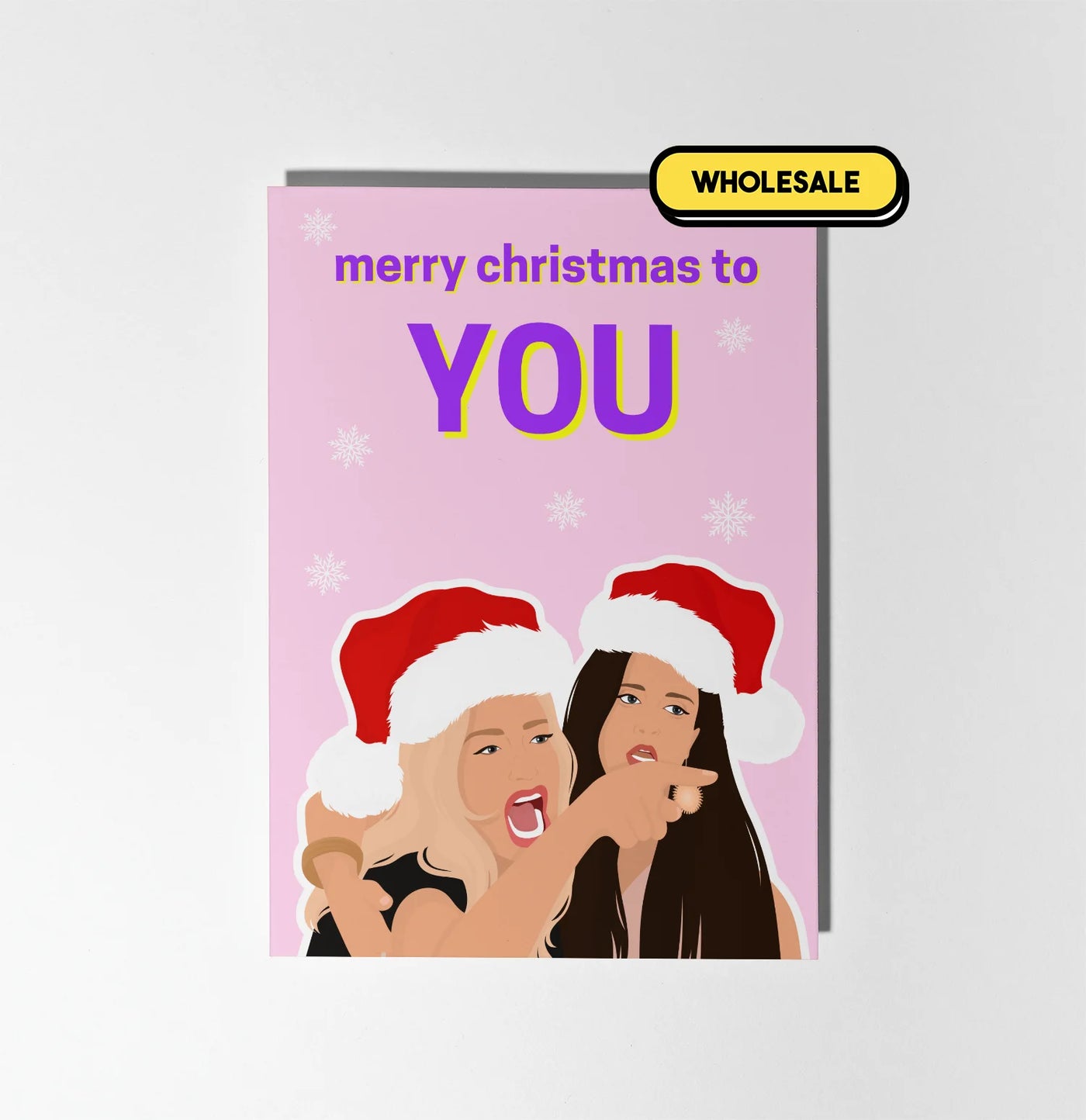 Real Housewives of Beverly Hills Merry Christmas To You Greeting Card Wholesale