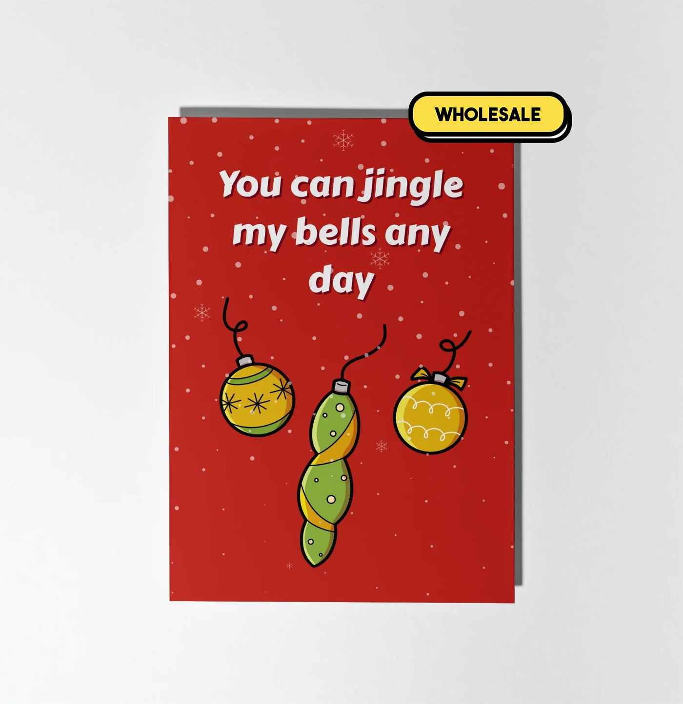 Jingle My Bells Any Day Christmas Greeting Card Wholesale