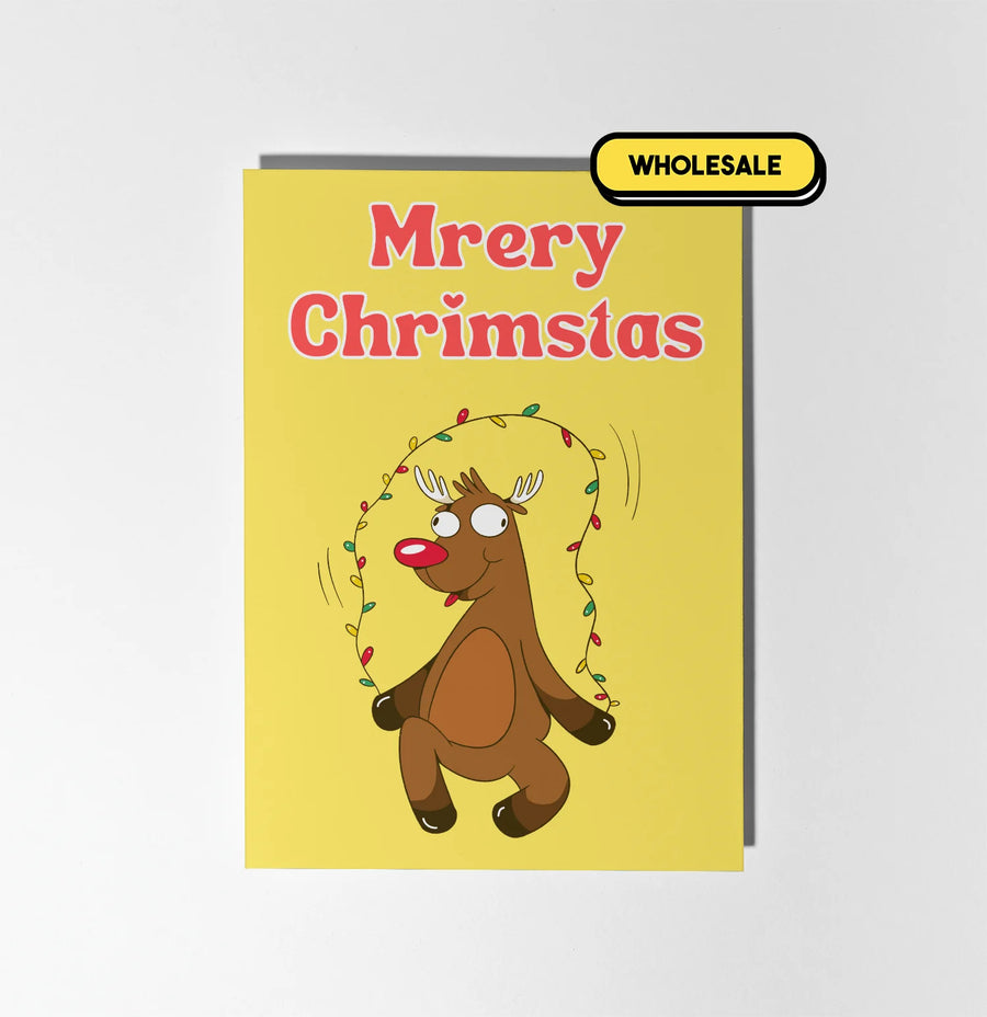 Mrery Chrimstas Greeting Card Wholesale