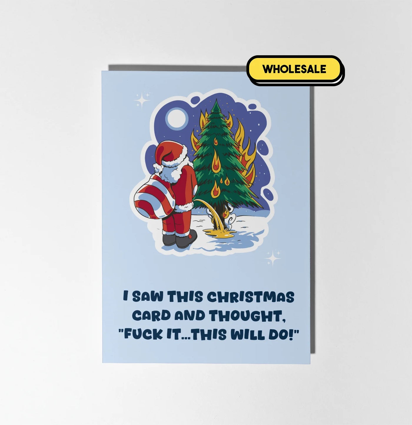 Fuck It This Will Do Christmas Greeting Card Wholesale