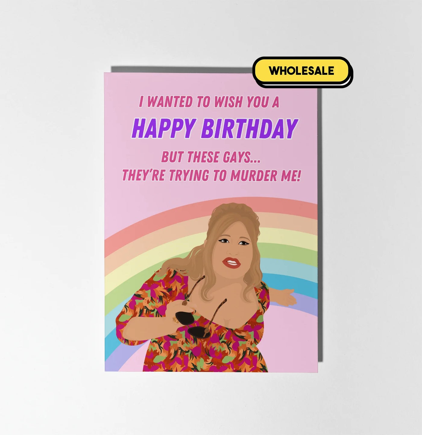 Jennifer Coolidge: These Gays Are Trying To Murder Me Greeting Card Wholesale