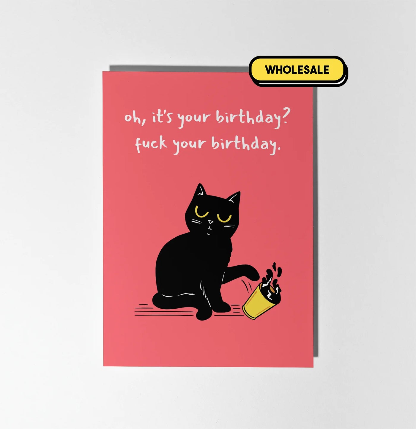 Fuck Your Birthday Greeting Card Wholesale