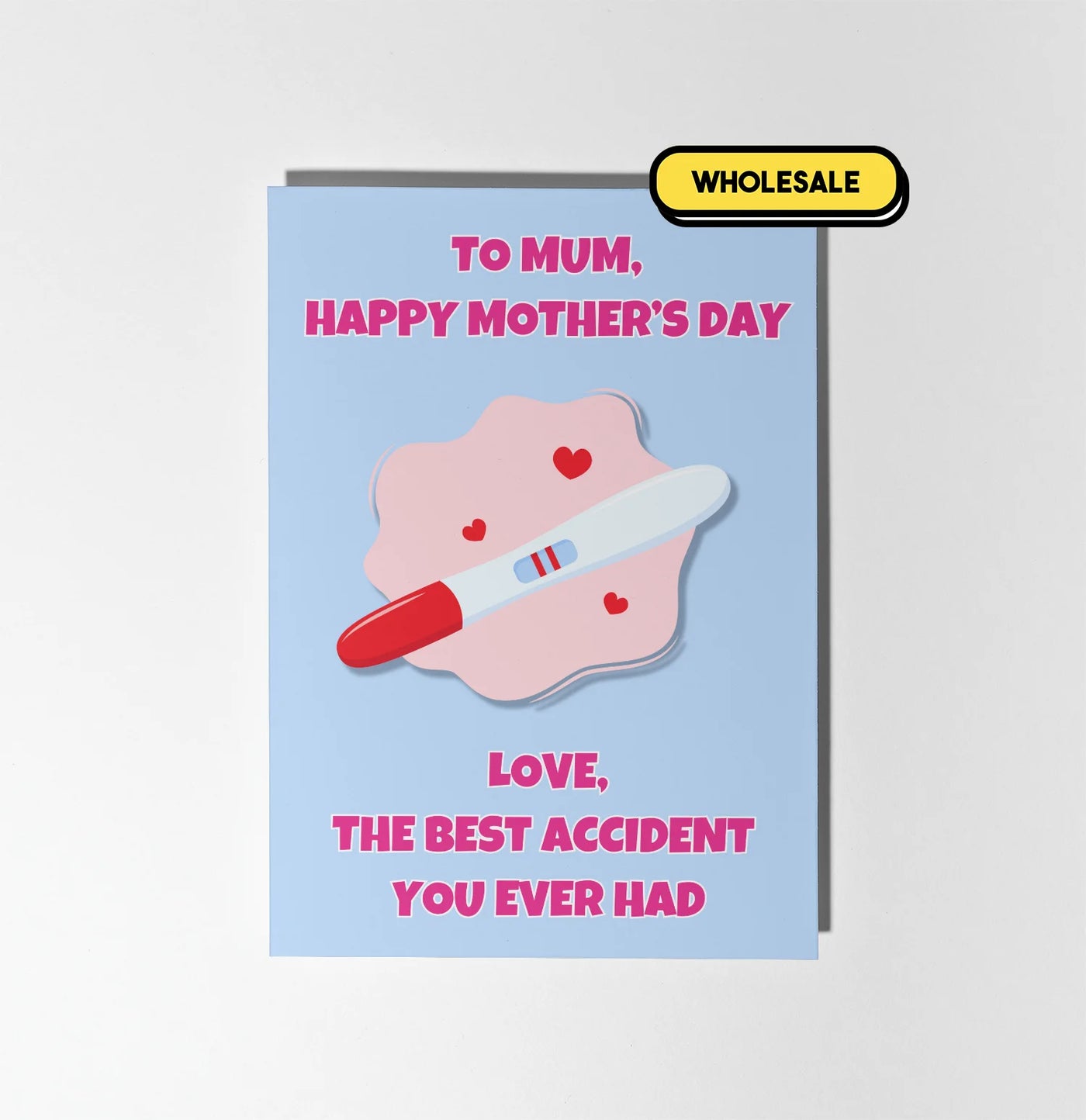 Love From Your Best Accident Greeting Card Wholesale