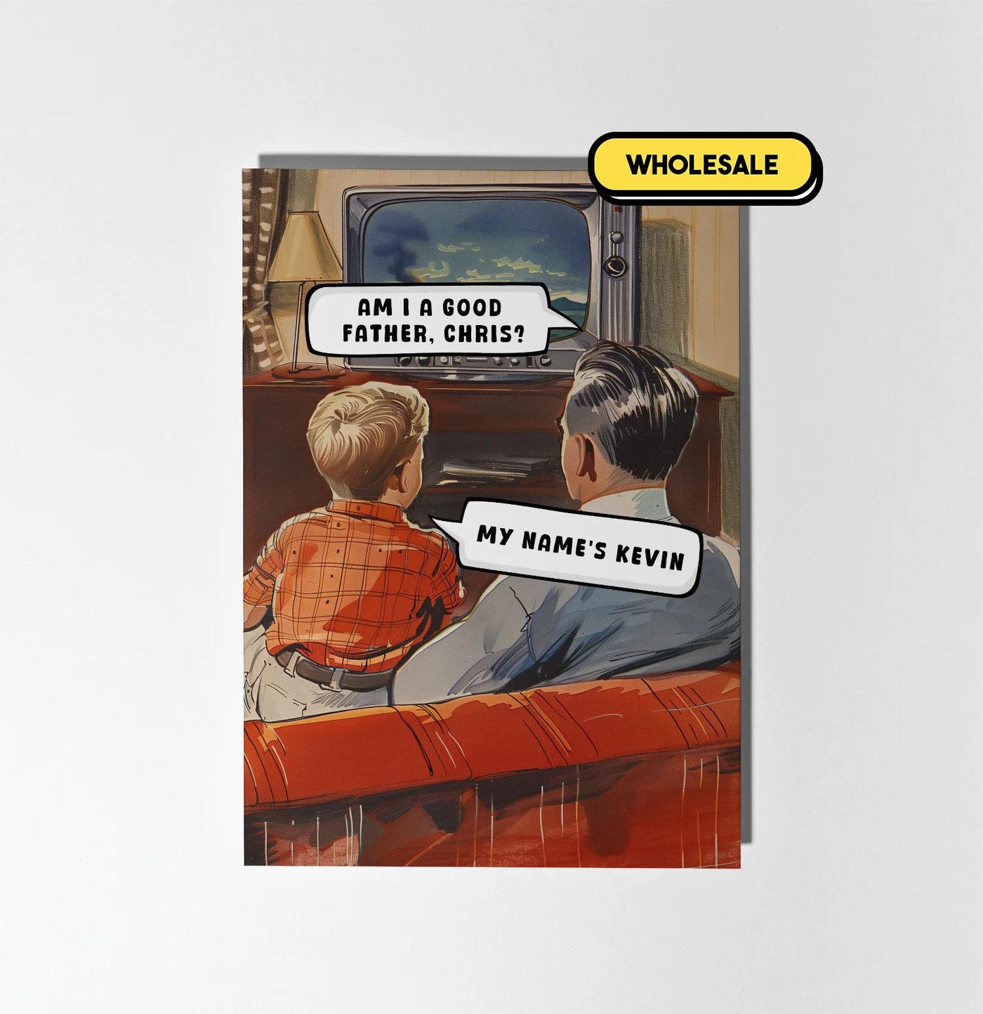Am I A Good Father? Greeting Card Wholesale