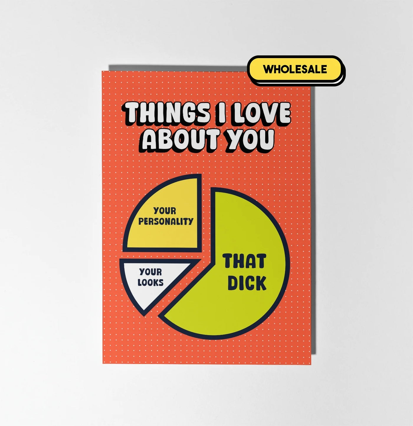 Things I Love About You: That Dick Greeting Card Wholesale