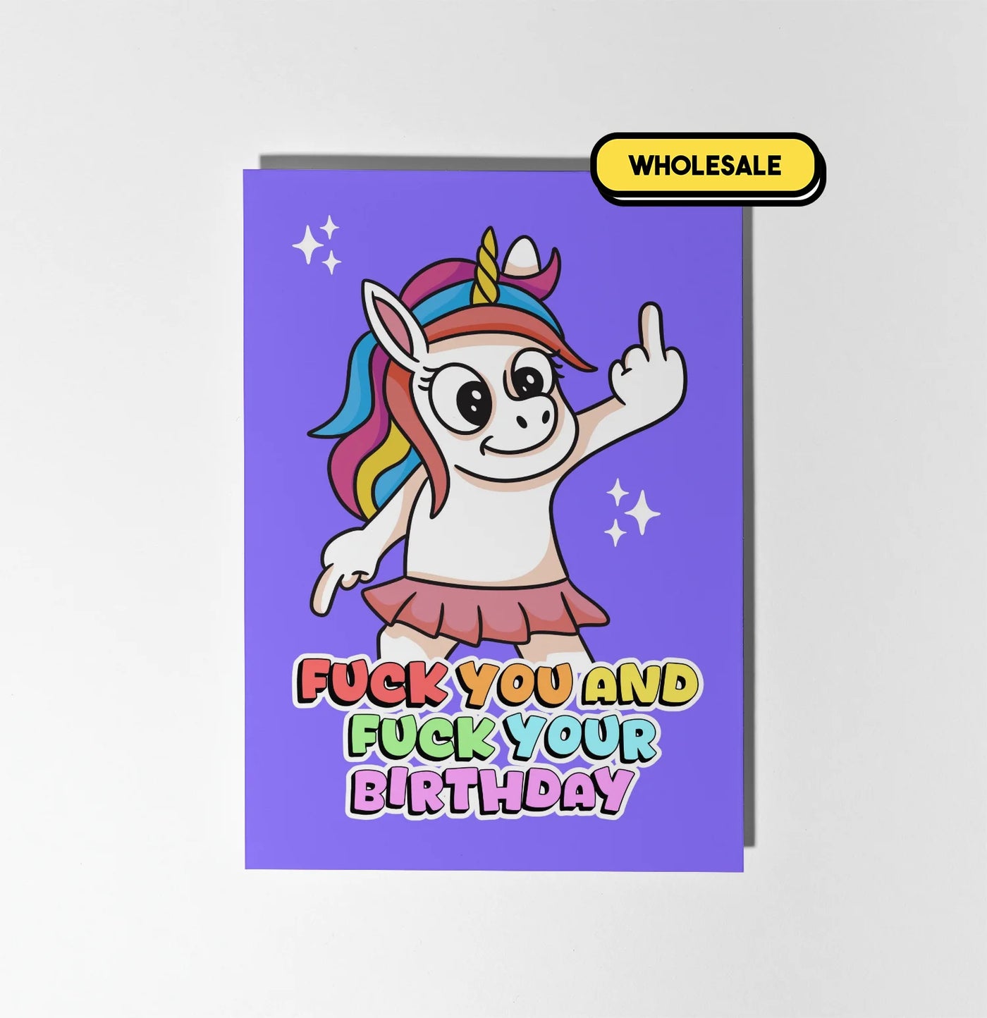 Fuck You And Fuck Your Birthday Greeting Card Wholesale