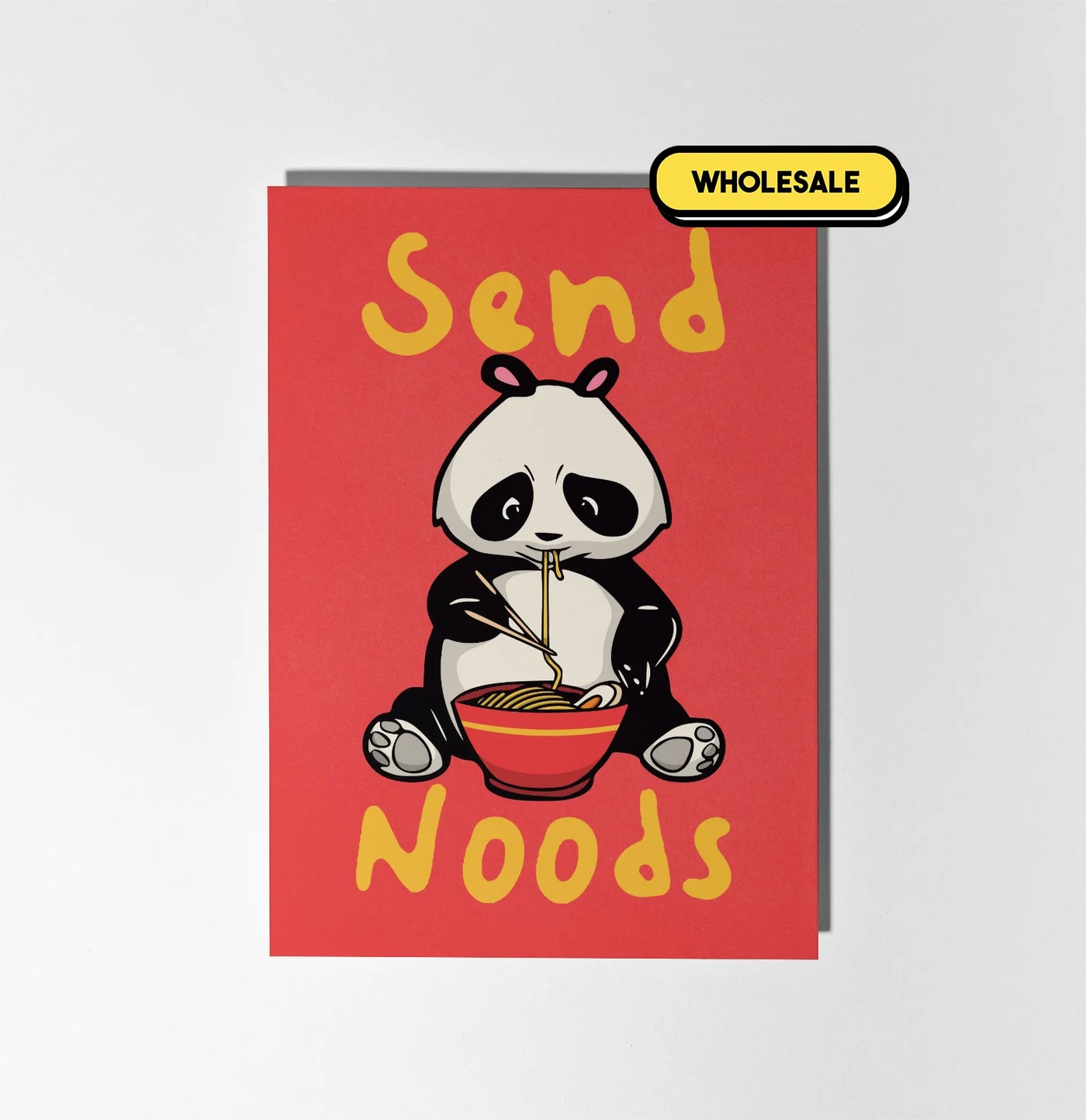 Send Noods Greeting Card Wholesale