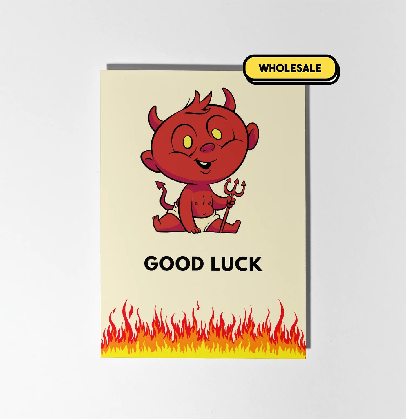Devil Baby Good Luck Greeting Card Wholesale