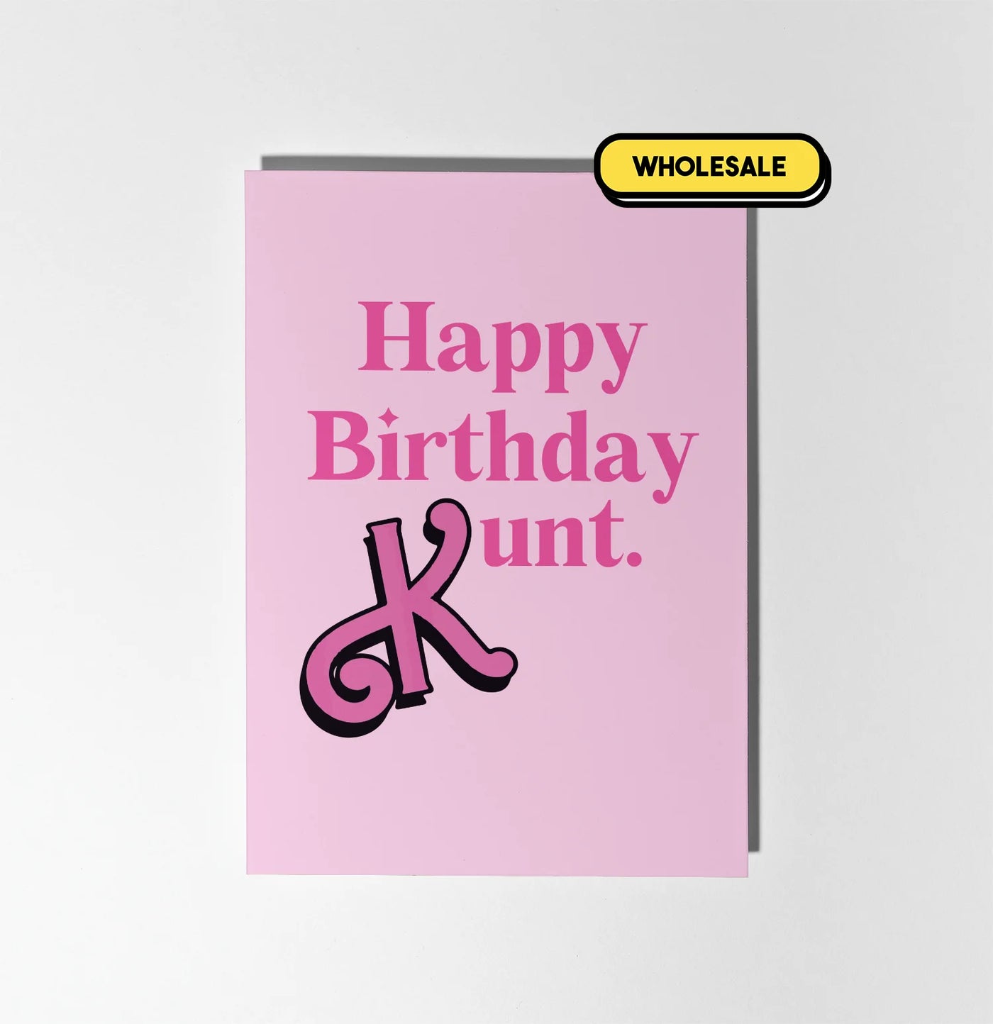 Barbie: Happy Birthday Kunt Greeting Card Wholesale