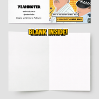 This Is Democracy Manifest Father's Day Card