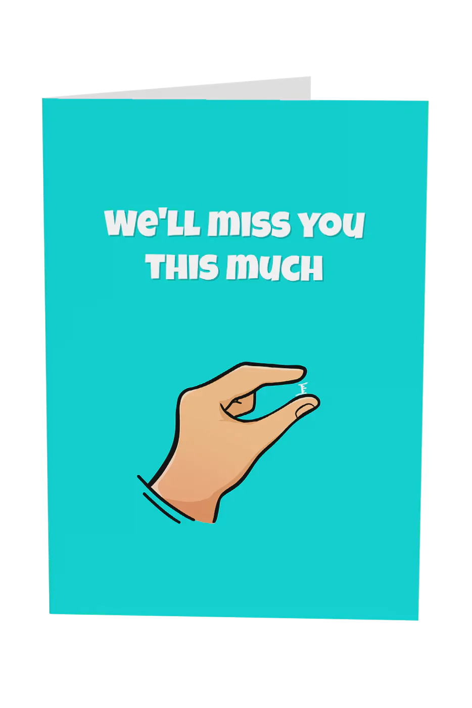 We'll Miss You This Much Greeting Card Wholesale