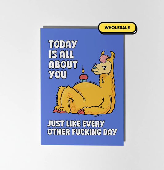 Today Is All About You Greeting Card Wholesale