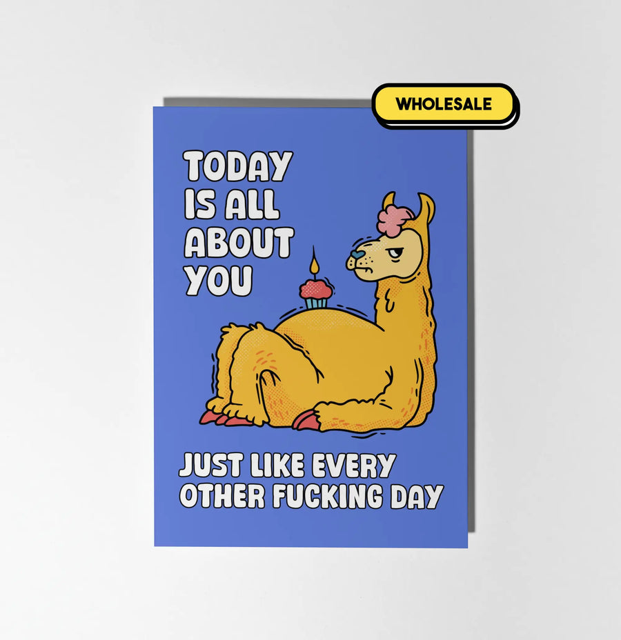 Today Is All About You Greeting Card Wholesale