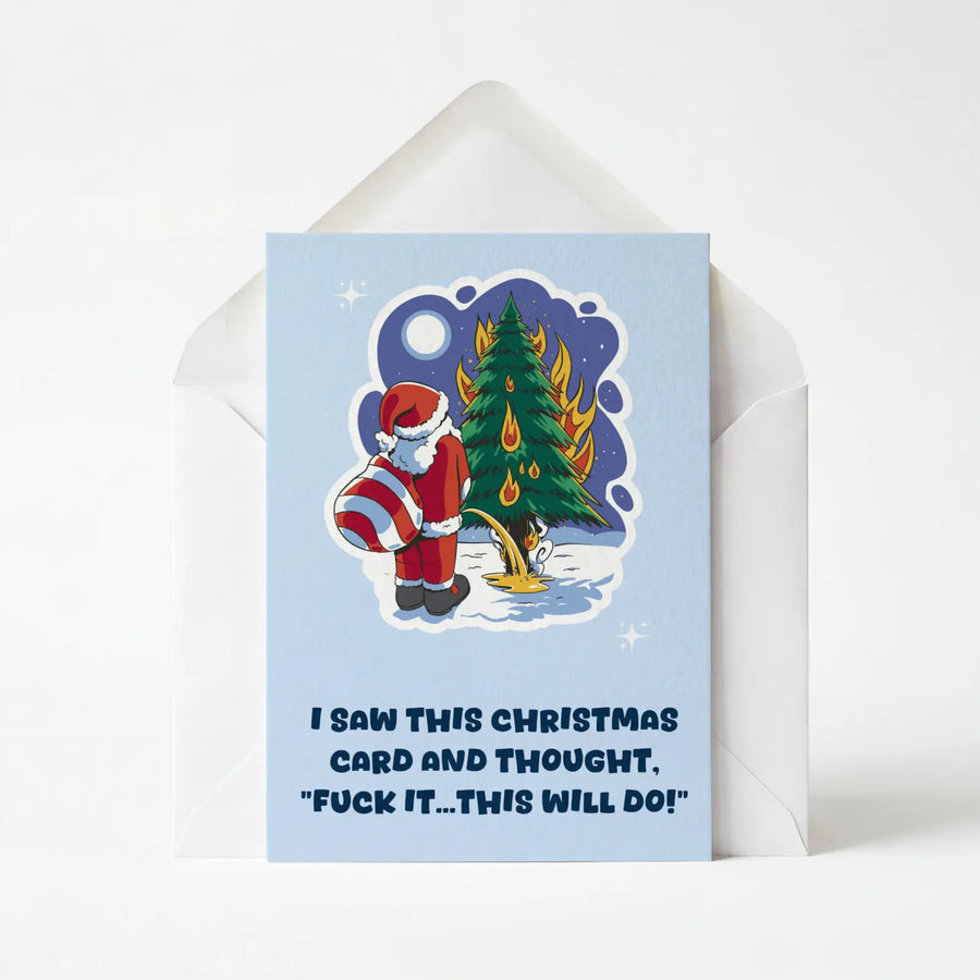 This Will Do Christmas Card