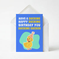 Happy Birthday You Ducking Ducker