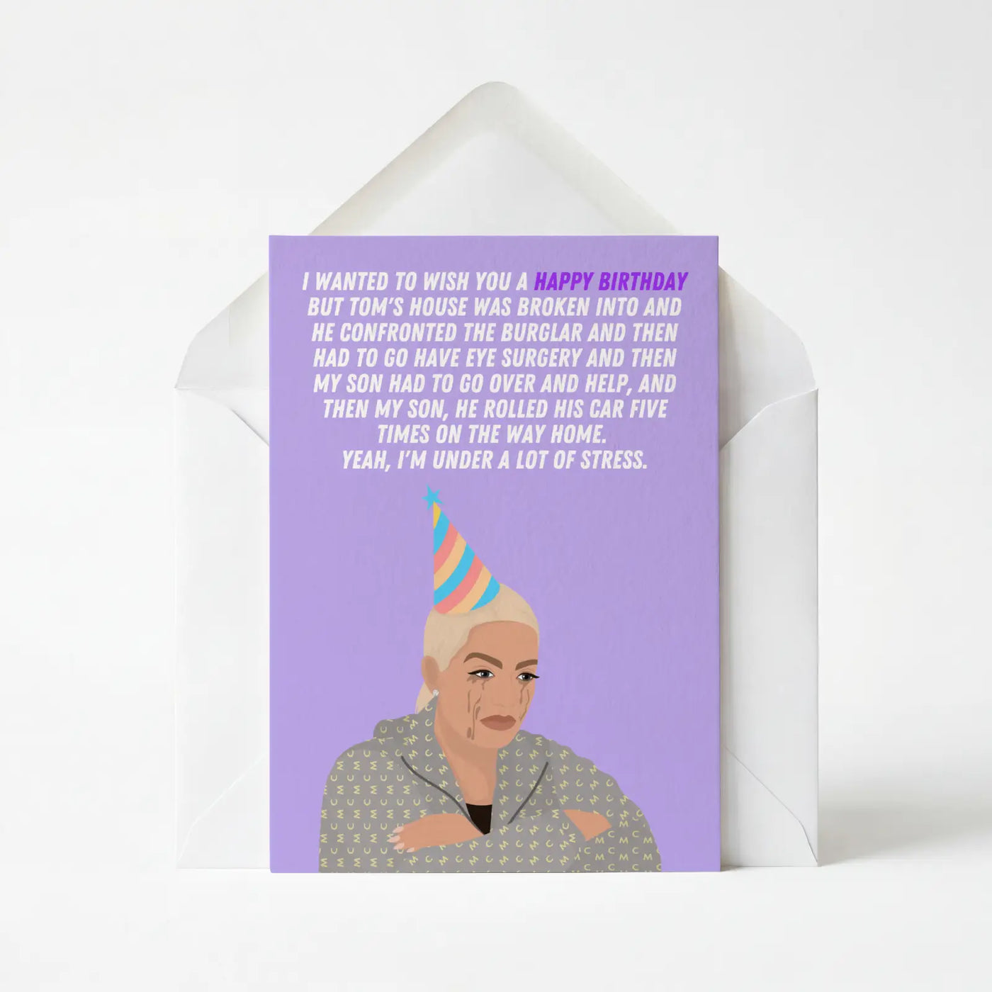 Erika Jayne RHOBH Birthday Card