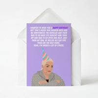 Erika Jayne RHOBH Birthday Card