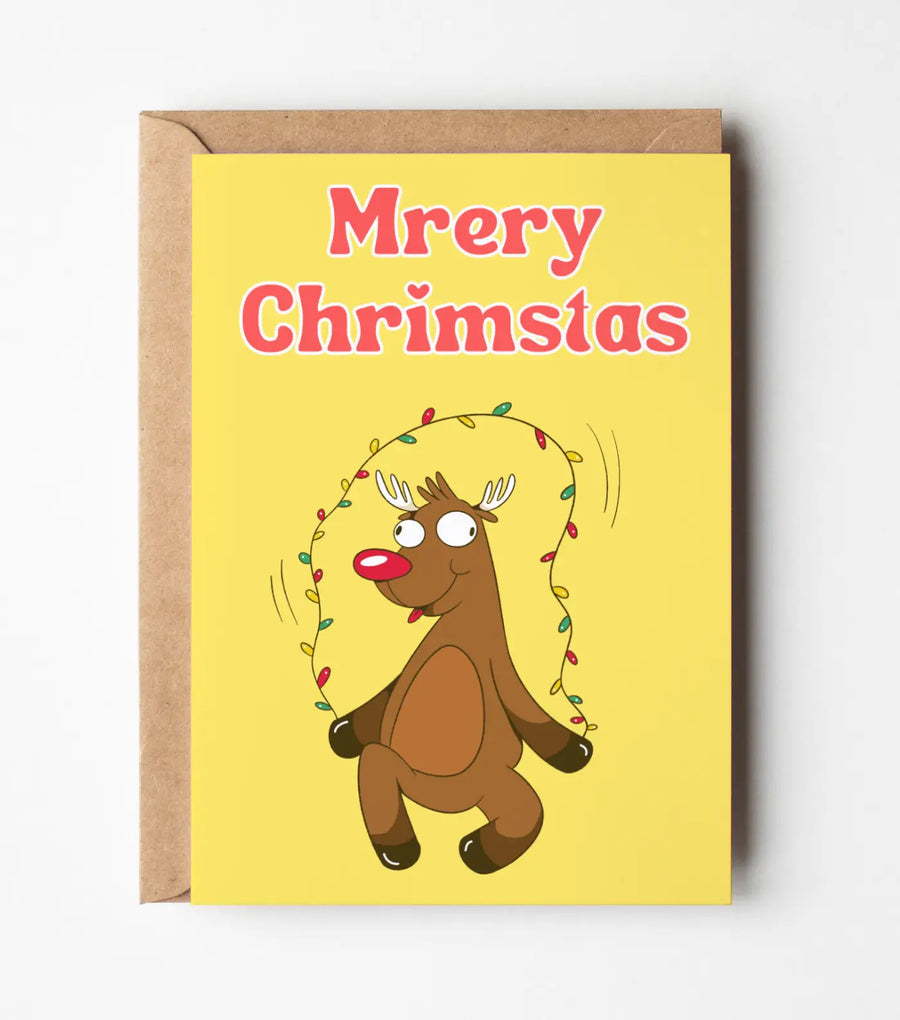 Mrery Chrimstas Greeting Card