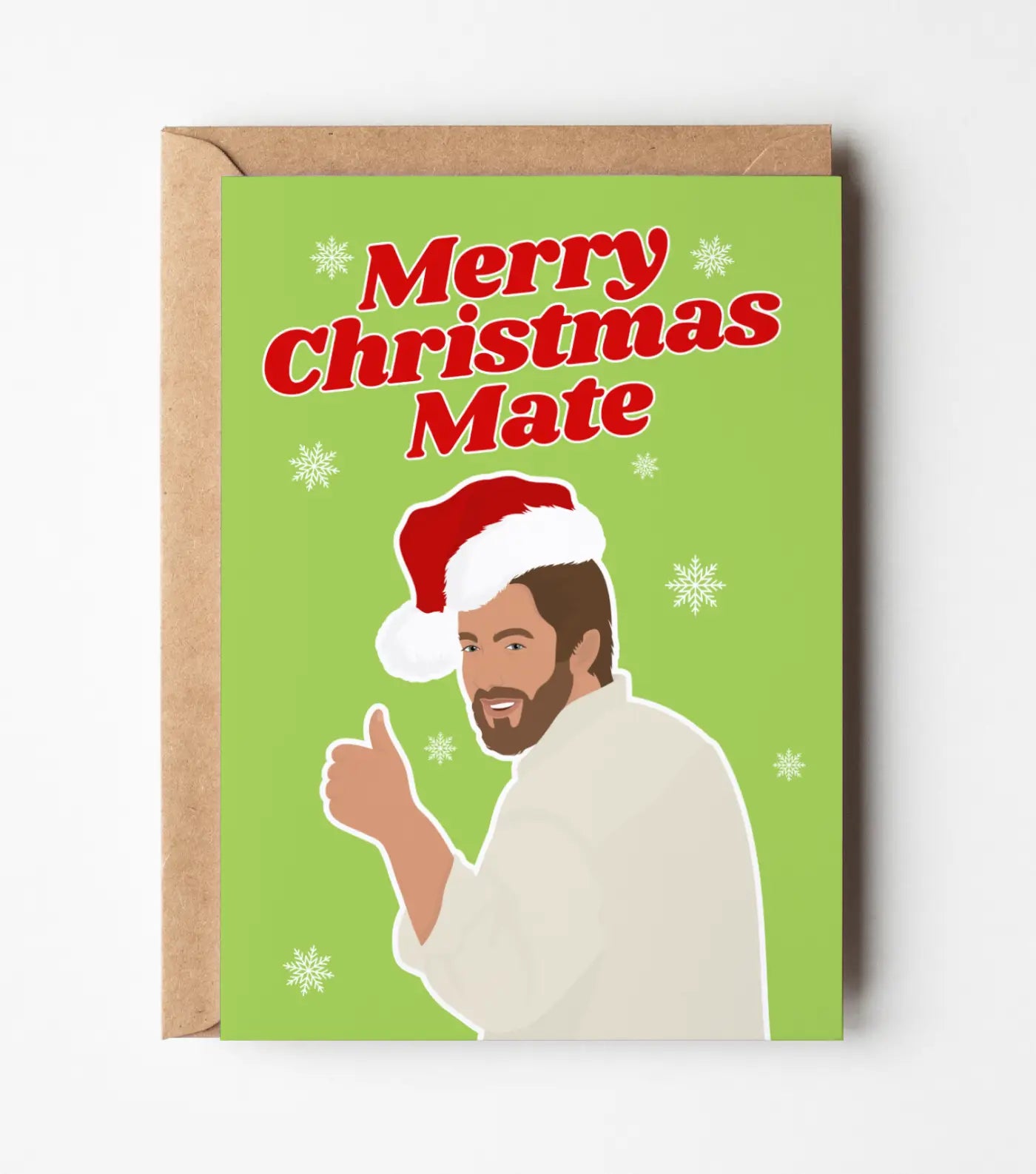 Russell Coight: Merry Christmas Mate Greeting Card