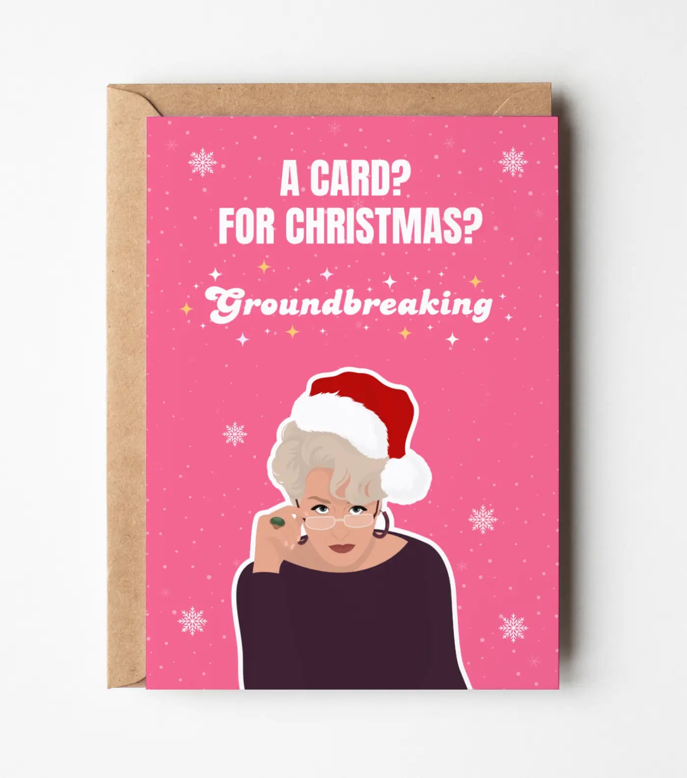 Miranda Priestly Christmas Greeting Card