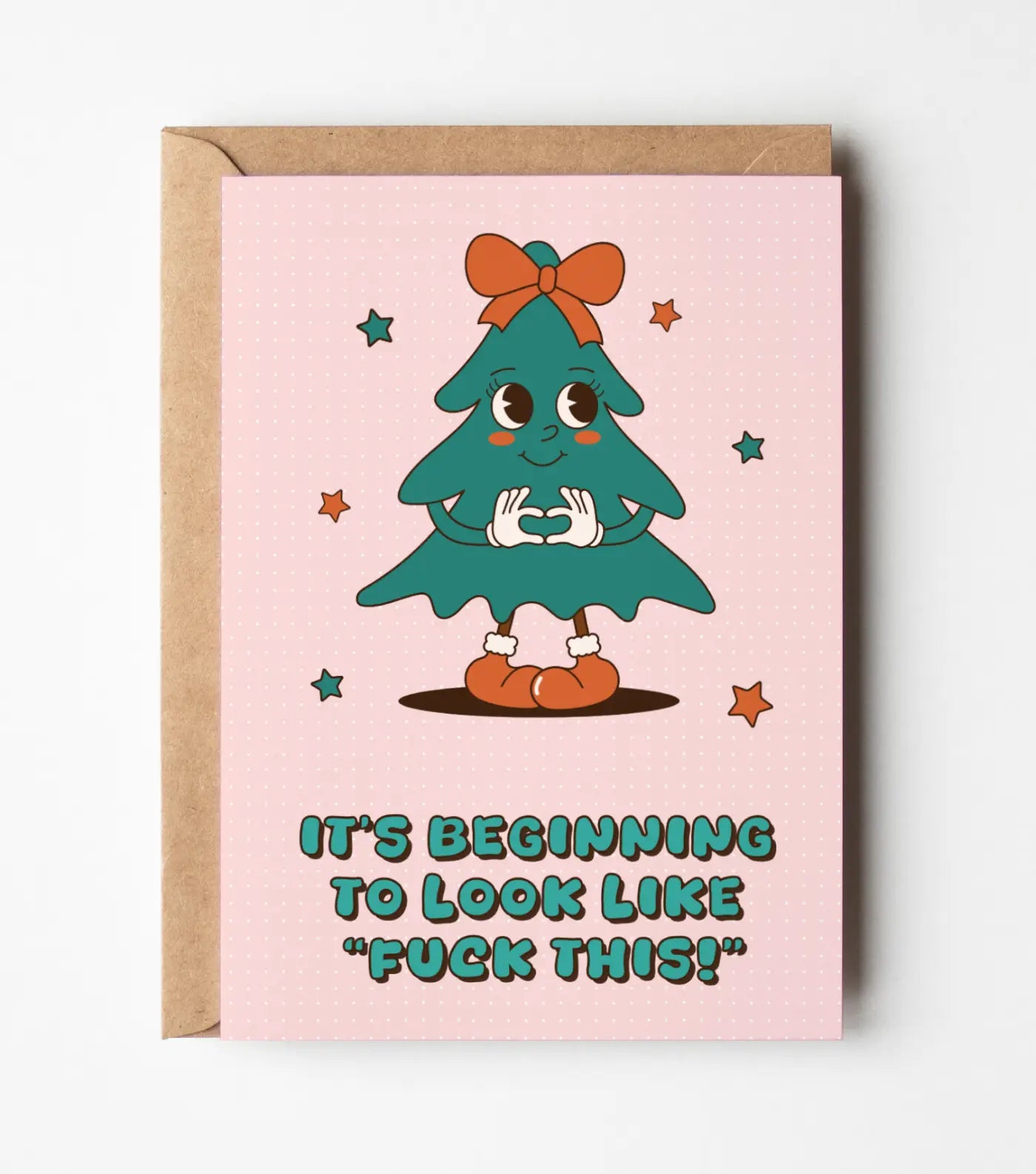 It's Beginning To Look Like Fuck This Christmas Greeting Card