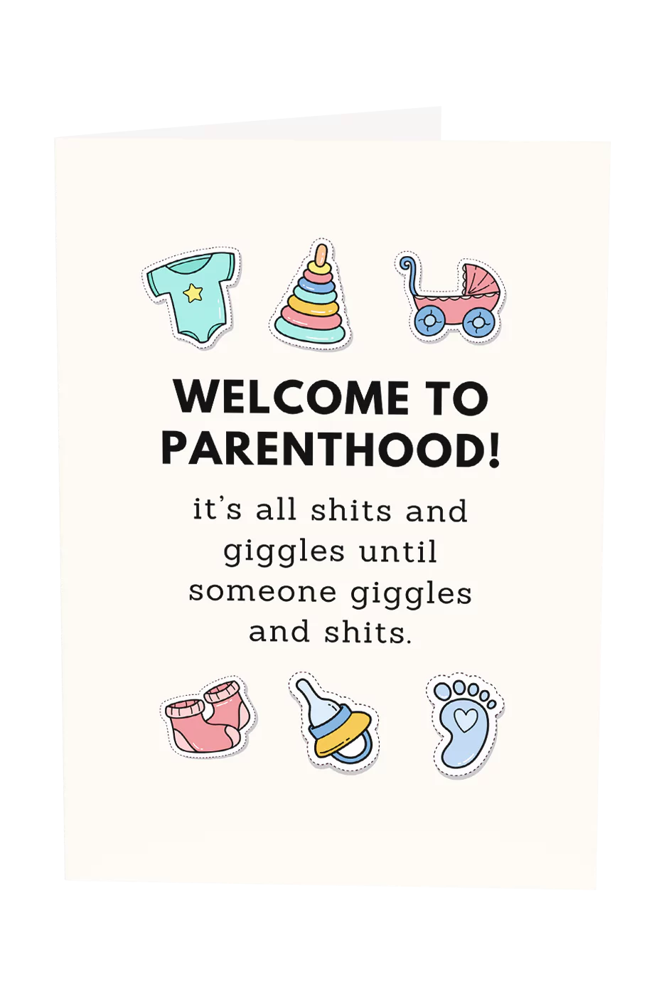 Welcome To Parenthood Greeting Card