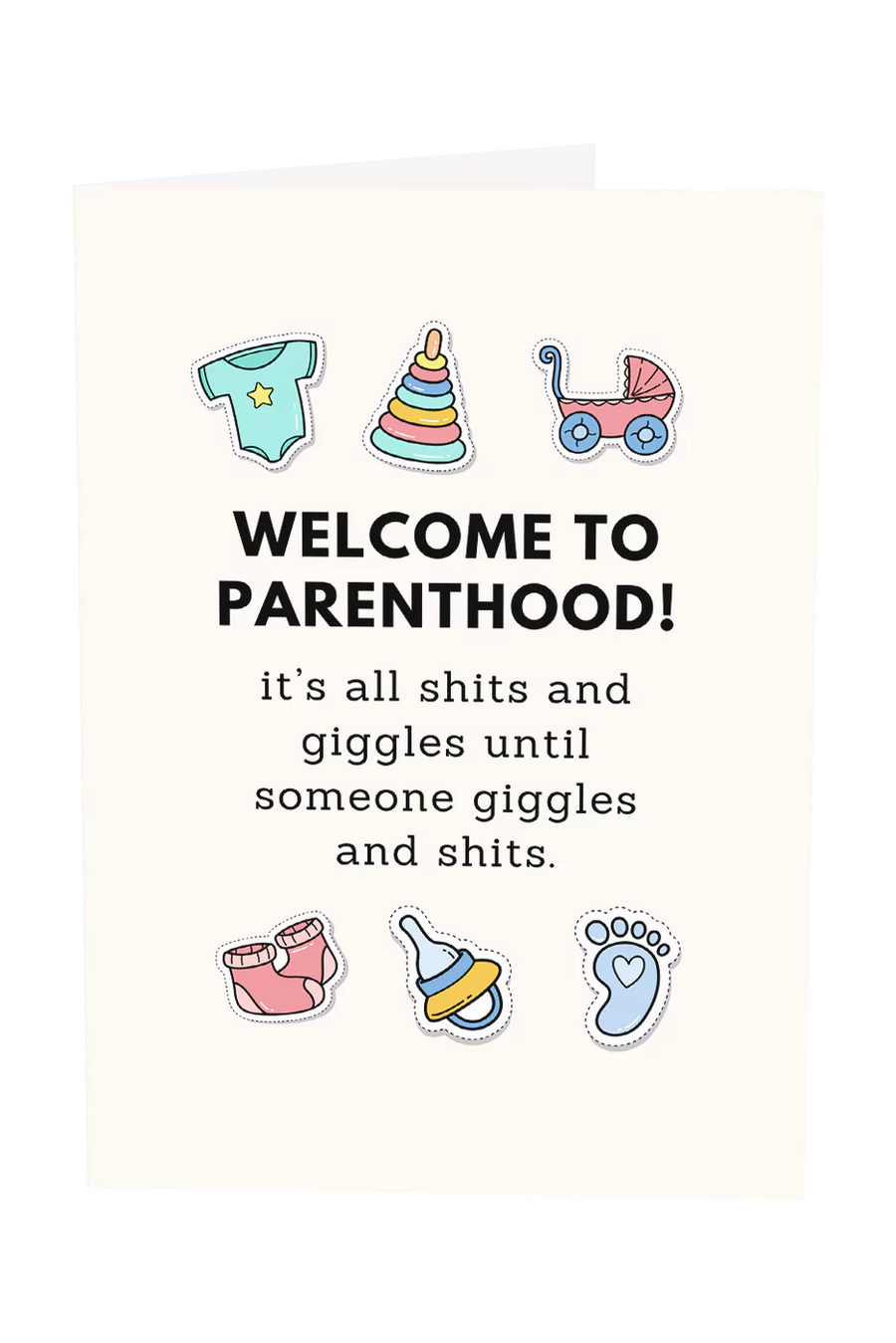 Welcome To Parenthood Greeting Card