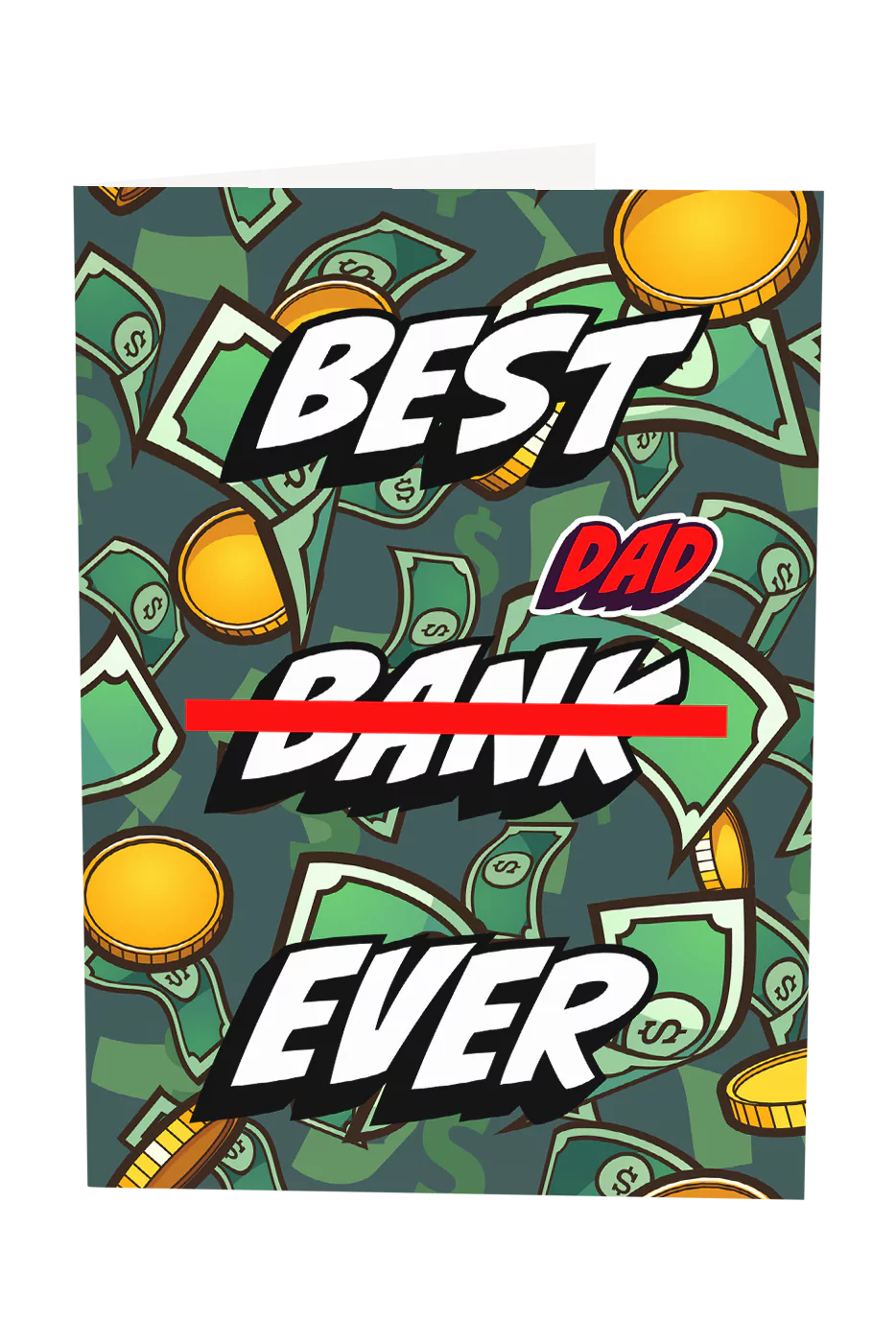 Best Dad Ever Greeting Card Wholesale