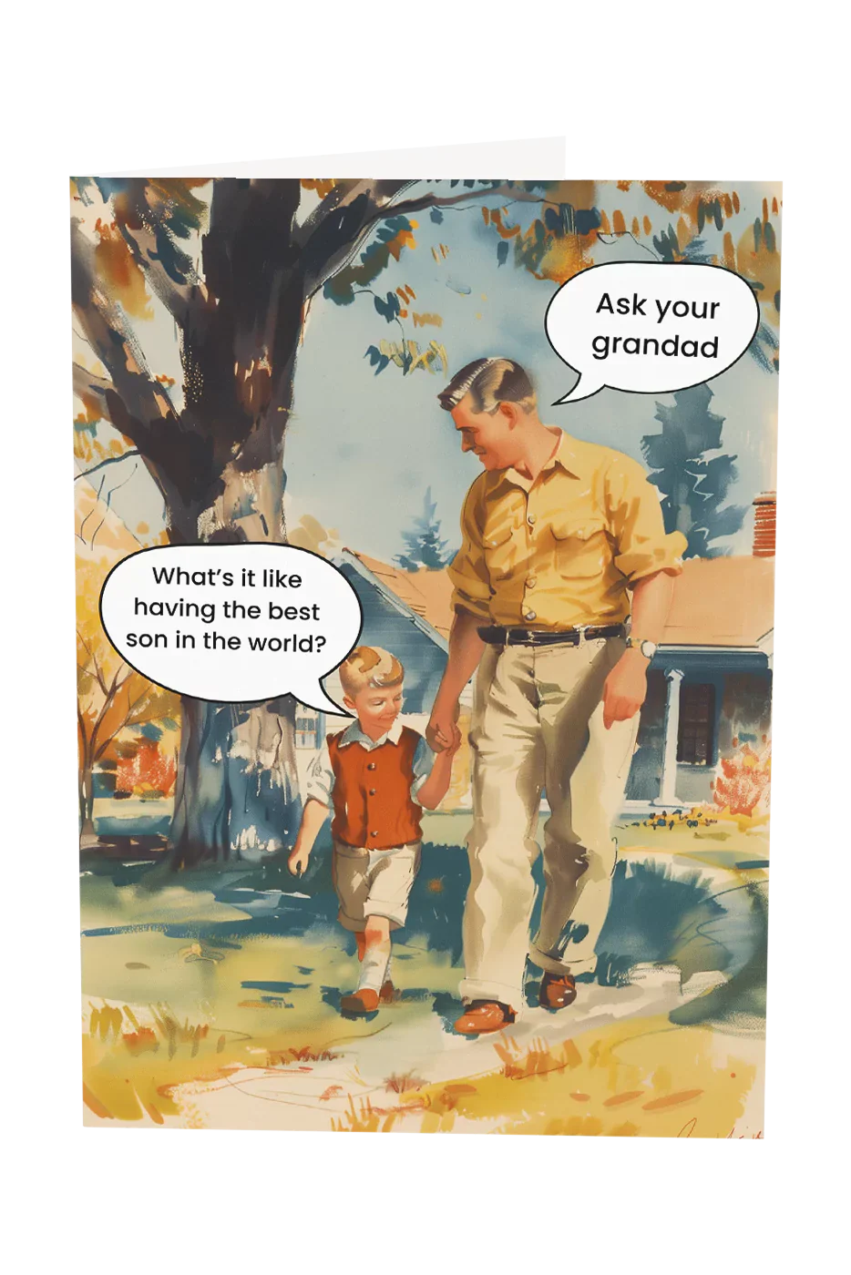 Best Son In The World Greeting Card Wholesale