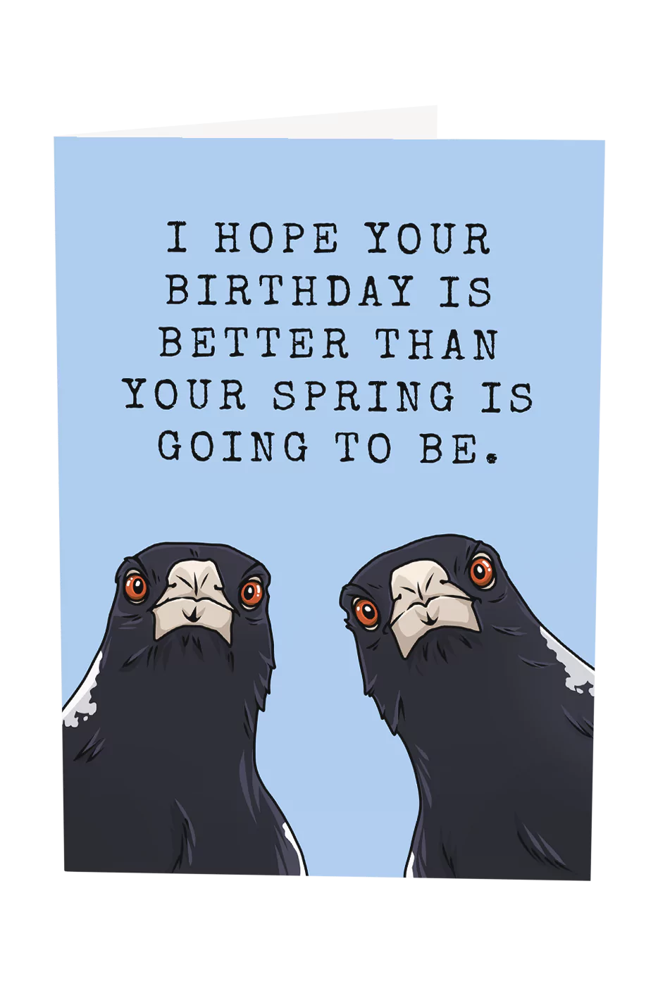 I Hope Your Birthday Is Better Than Your Spring Greeting Card
