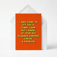 Bladder Control Can Be A Problem