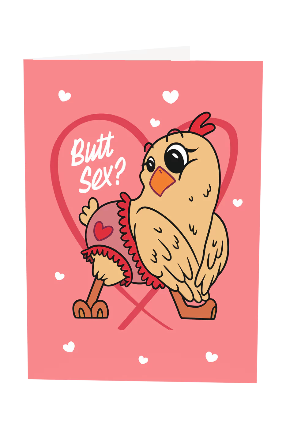 Butt Sex Greeting Card