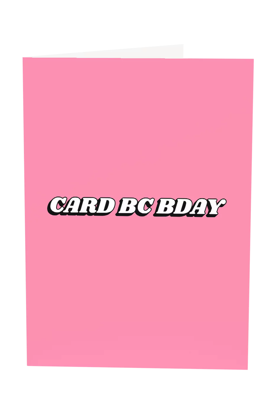 Card Bc Birthday Greeting Card