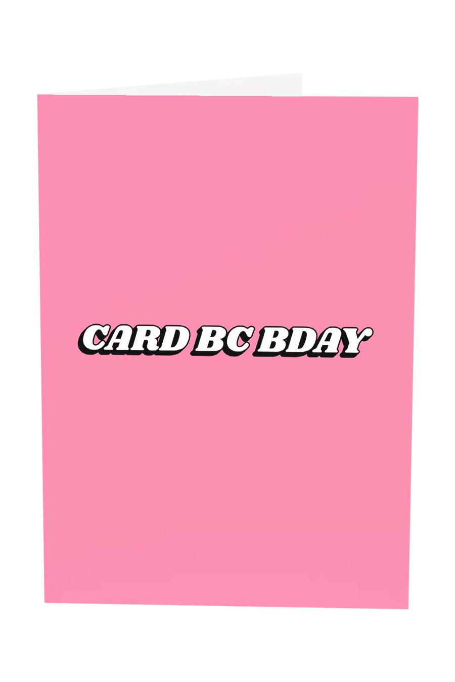 Card Bc Birthday Greeting Card