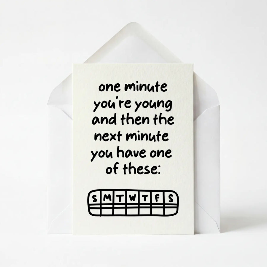 One Minute You're Young