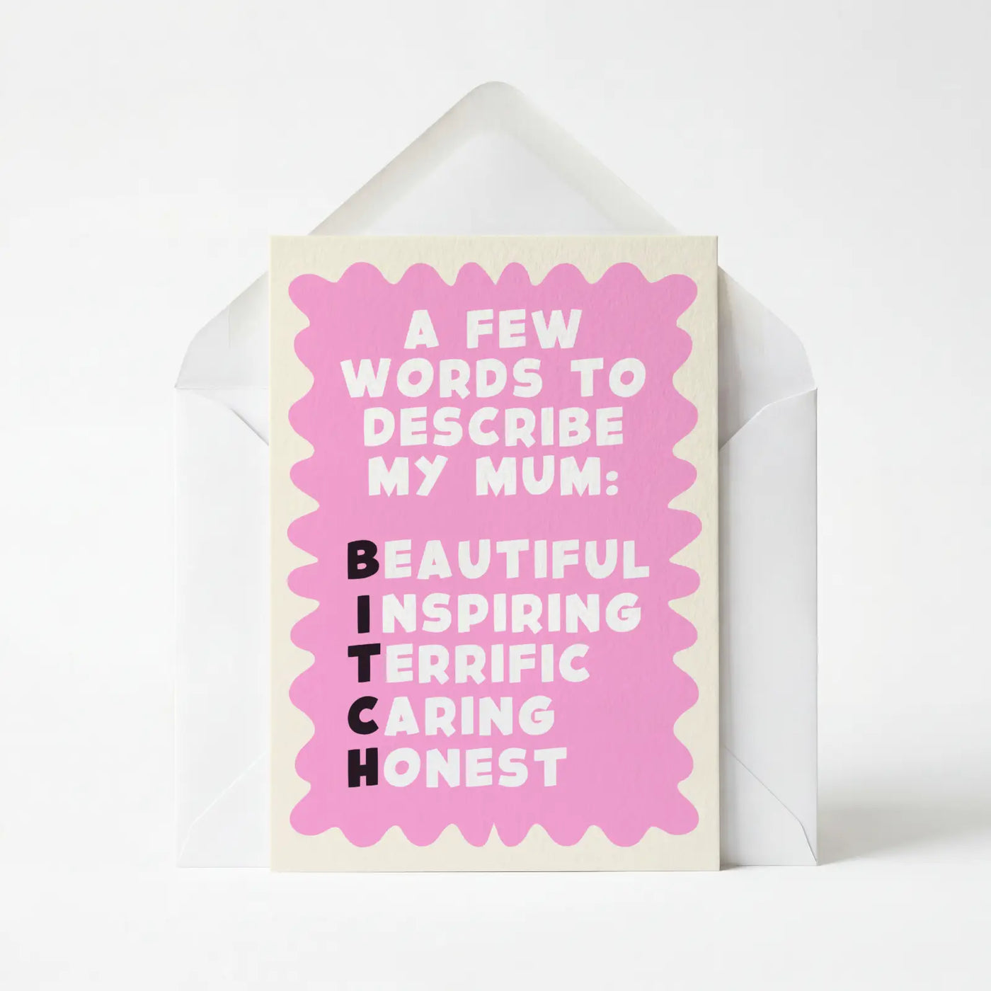 A Few Words to Describe My Mum