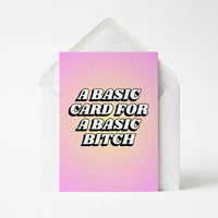 A Basis Card for a Basic Bitch