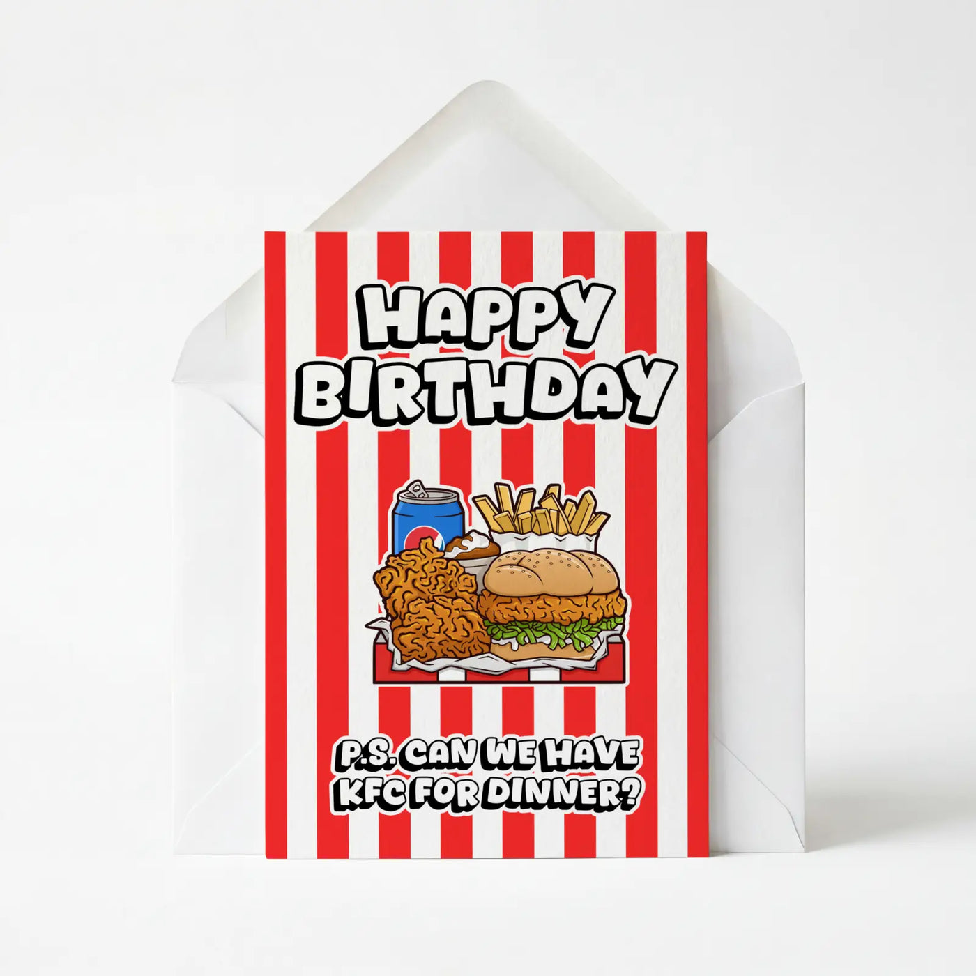 Birthday KFC For Dinner