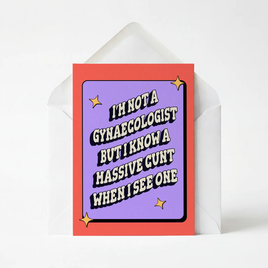 I'm Not a Gynaecologist