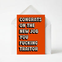 Congrats On The New Job