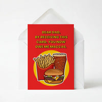 Dad You Owe Me Maccas