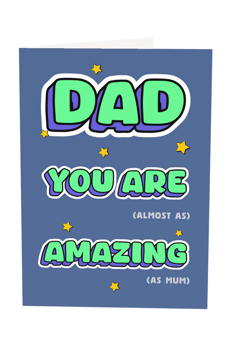 Dad You're Almost As Amazing As Mum Greeting Card Wholesale