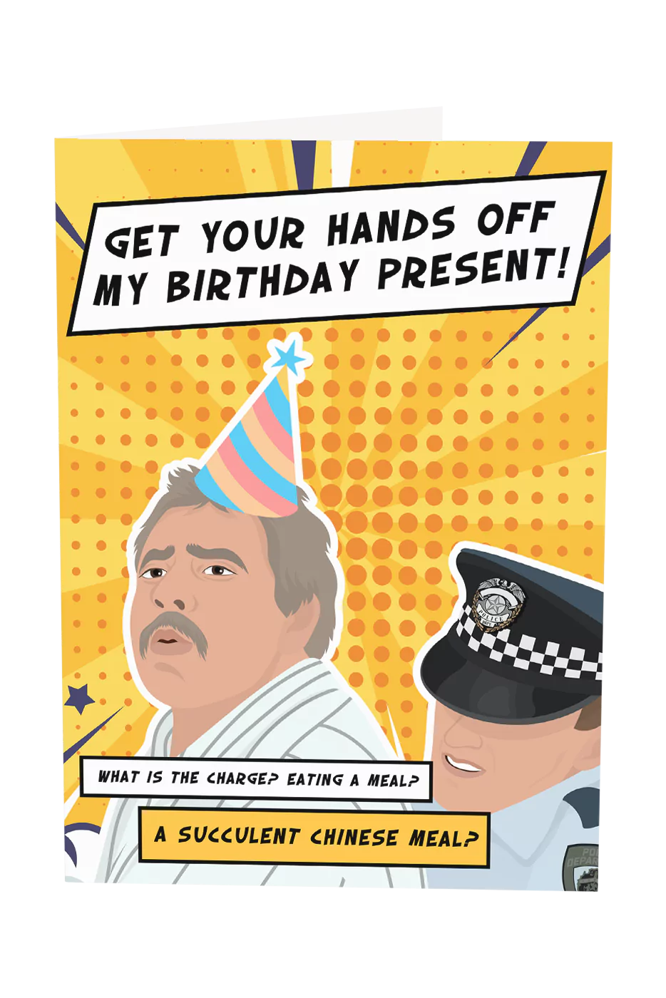 This Is Democracy Manifest Birthday Card