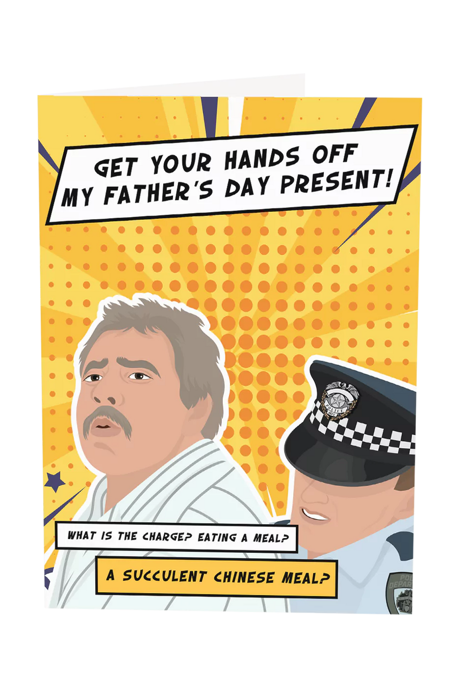 This Is Democracy Manifest Father's Day Greeting Card