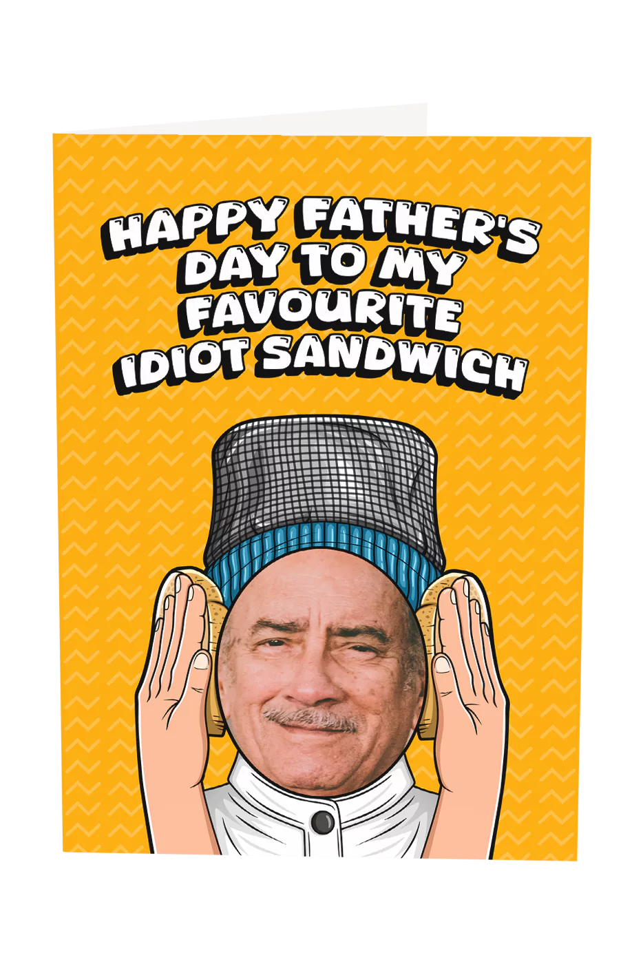 Happy Father's Day To My Favourite Idiot Sandwich Custom Greeting Card